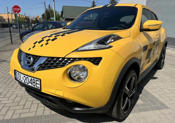 Nissan Juke cena 49900 przebieg: 104000, rok produkcji 2016 z Syców małe 466